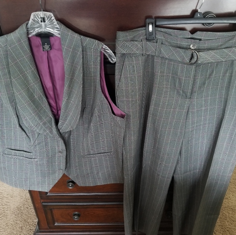 Lane Bryant vest & pant suit